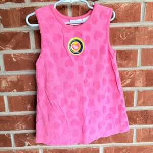 Pink Heart Pattern sand n sun dress